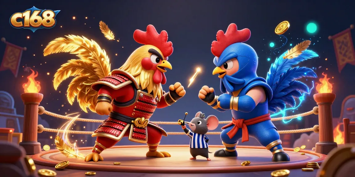Experience the thrill of c168 betting with dynamic action in this high-energy illustration.