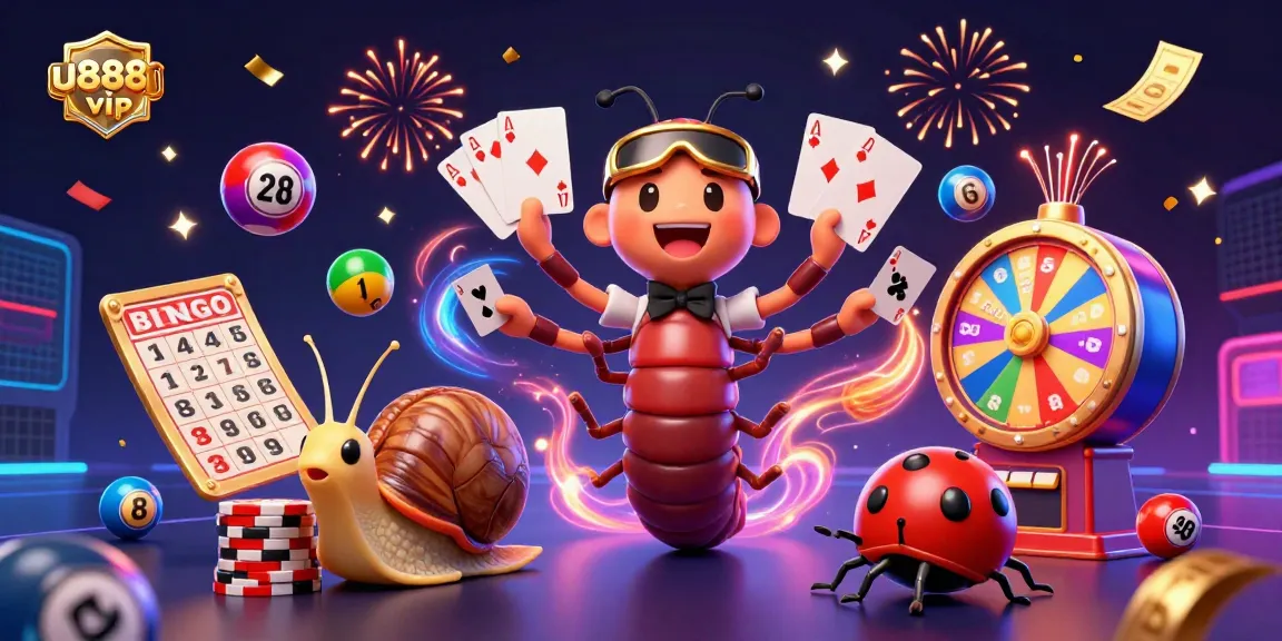 Experience thrilling excitement at u888 vip with engaging casino moments featuring a vibrant backdrop.