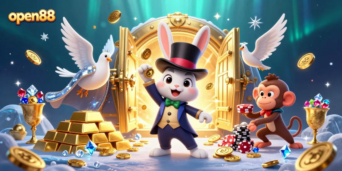 Experience the excitement of open88 with engaging casino games, sparkling treasures, and dynamic playful characters.