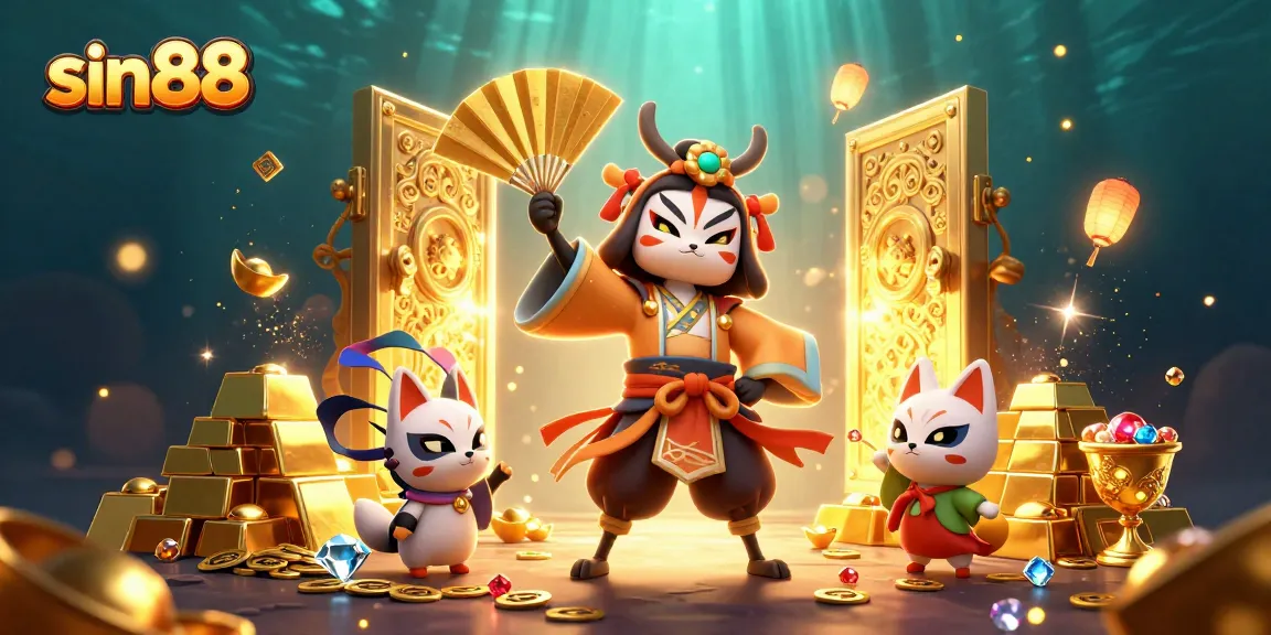 Experience thrilling gameplay at sin88 with colorful casino highlights and dynamic characters.