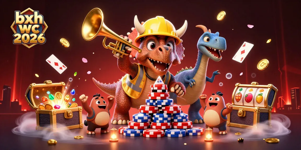 Experience the excitement of bxh wc 2026 with vibrant 3D casino characters celebrating in style!