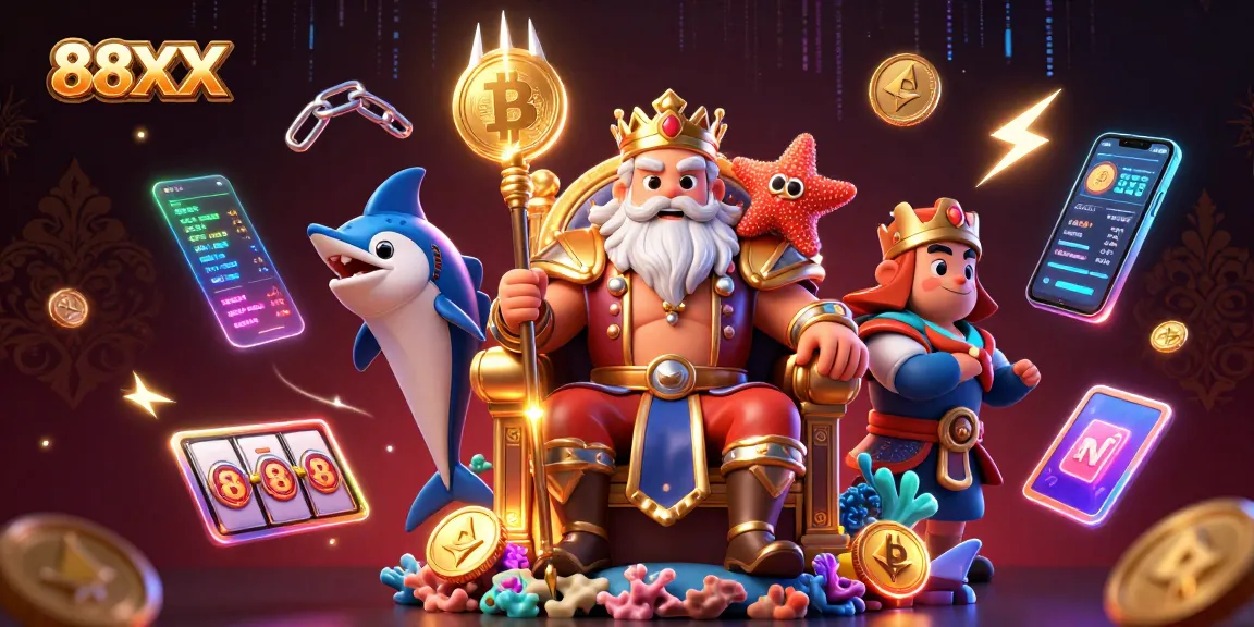 Engage in thrilling gameplay with 88XX’s vibrant casino scene featuring rich visuals and dynamic characters.