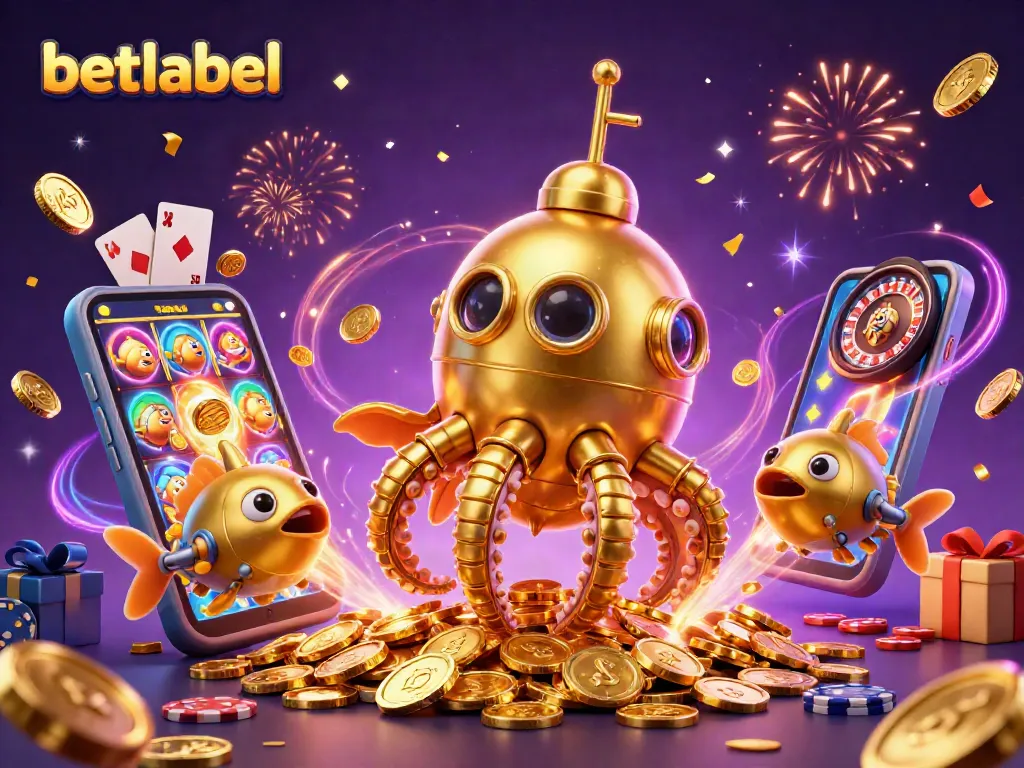 Experience thrilling gaming with betlabel in this vibrant underwater casino adventure.