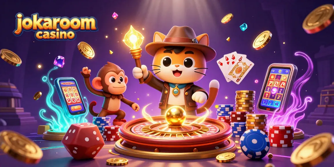 Explore exciting wins at jokaroom casino with vibrant characters and dynamic gaming elements.